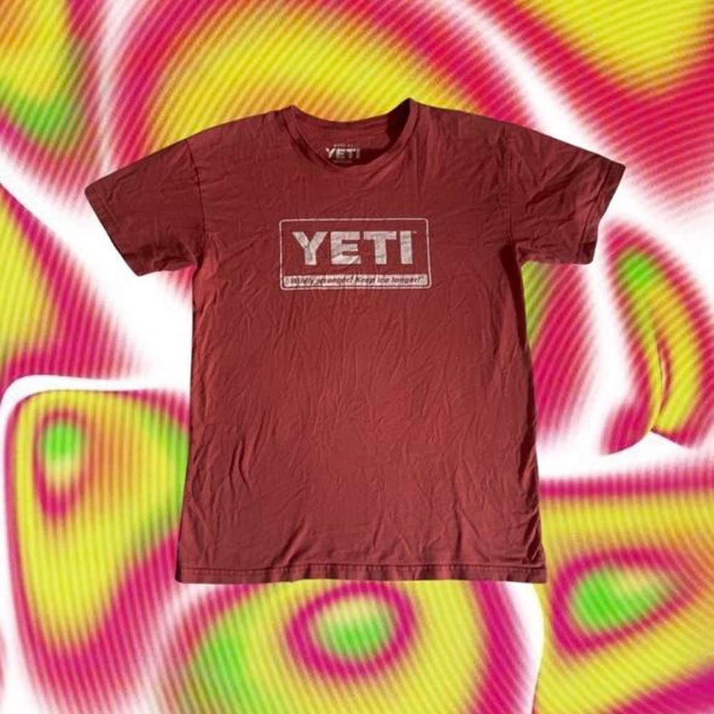 Yeti Cooler Red Crewneck T Shirt